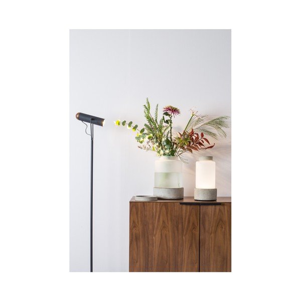 Vāze ar apgaismojumu un betona detaļām Zuiver Reina, augstums 25 cm-image-4