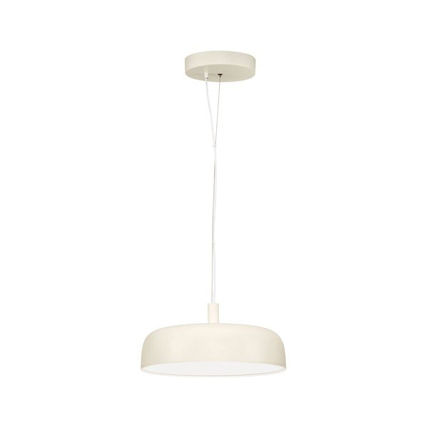 Krēmkrāsas alumīnija LED piekaramā lampa ar regulējamu spilgtumu ø 40 cm Noelia – Nova Luce