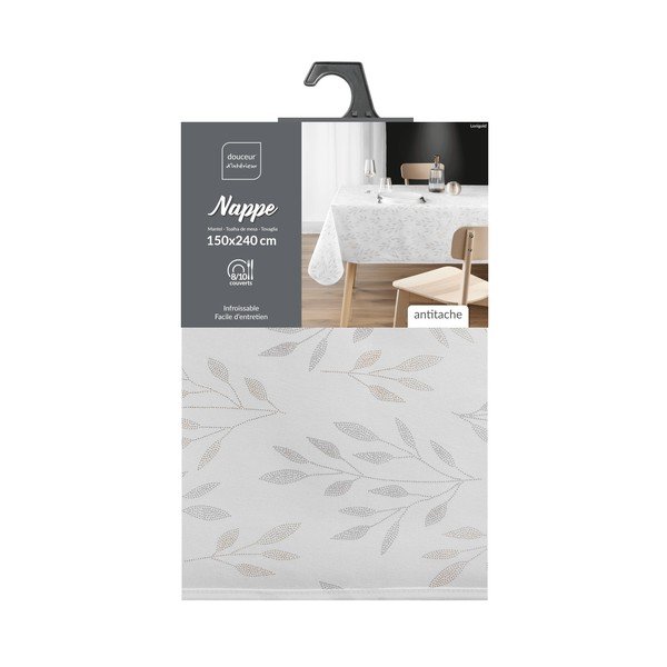 Mazgājams galdauts 150x240 cm Lonigold – douceur d'intérieur