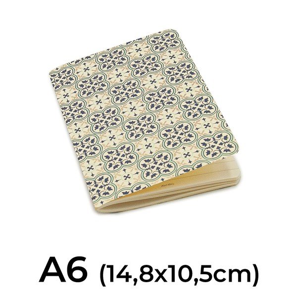 A6 izmēra klades 192 lpp. (4 gab.) Quadrilobe – Kartos-image-2