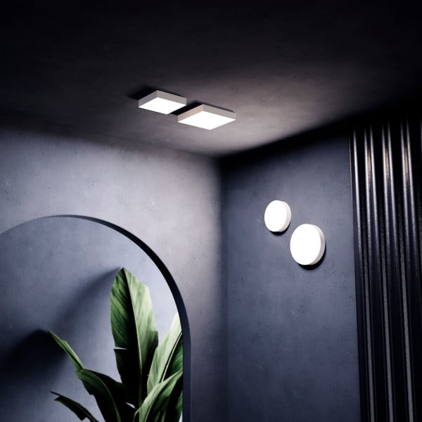 Balta griestu lampa SULION Linha, ø 21,5 cm-image-3