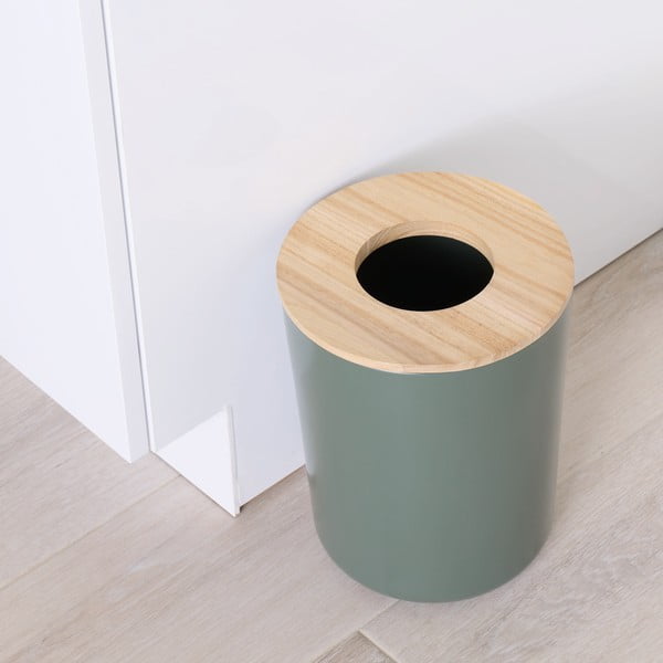 Zaļa atkritumu tvertne iDesign Eco Vanity-image-2