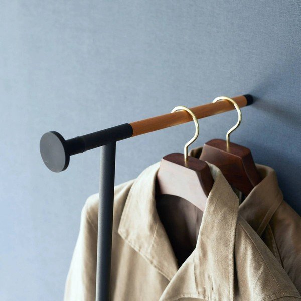 Melns metāla sienas pakaramais 38,5 cm Tower – YAMAZAKI-image-3