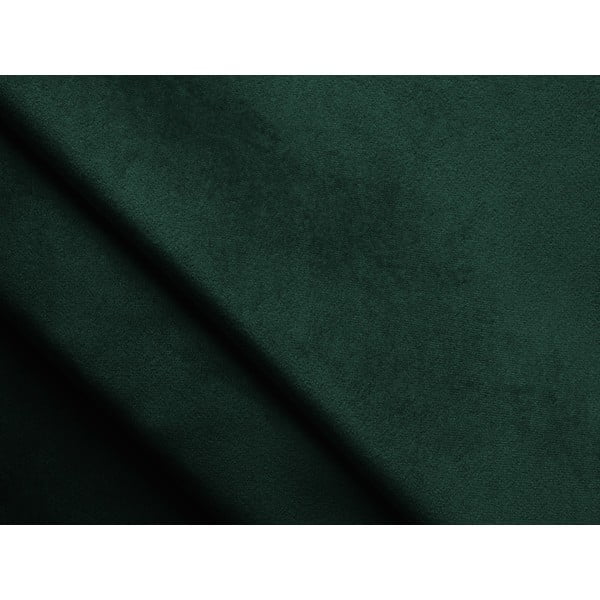 Tumši zaļa samta polsterēta divvietīga gulta ar veļas kasti ar redelēm 140x200 cm Hiko – Makamii-image-2