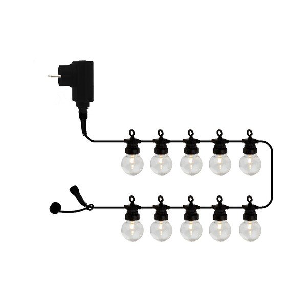 Lampiņu virtene spuldžu skaits 10 gab. garums 300 cm Lucas Clear – Sirius