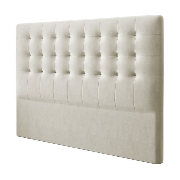 Bēšs samta gultas galvgalis Windsor & Co Sofas Athena, 200 x 120 cm-image-2