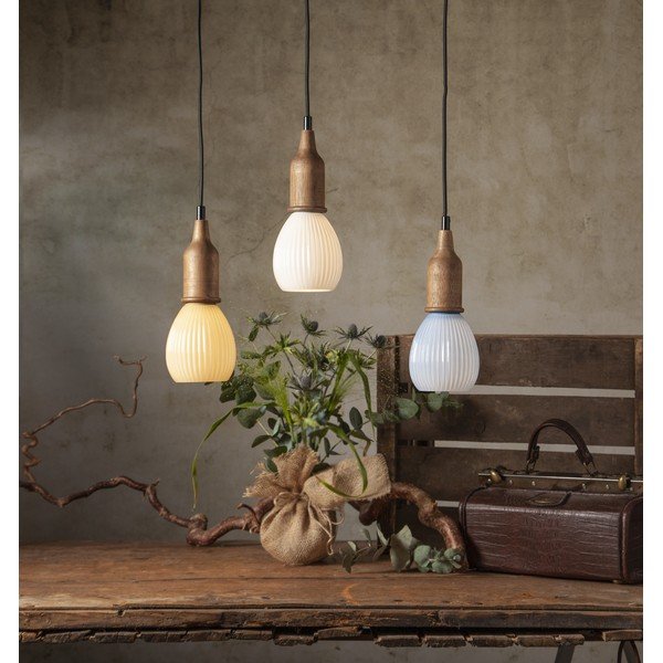 Tumši brūna piekaramā lampa Jojo – Star Trading-image-1