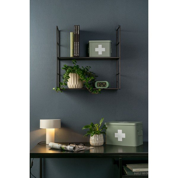 Piparmētru zaļa metāla aptieciņas kaste PT LIVING Medicine, platums 31,5 cm-image-1