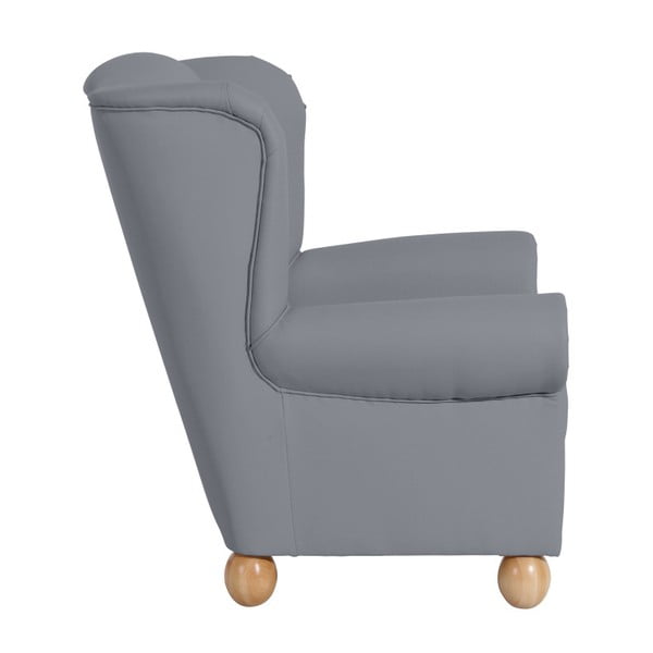 Max Winzer Monarch pelēks krēsls ar ausīm-image-4