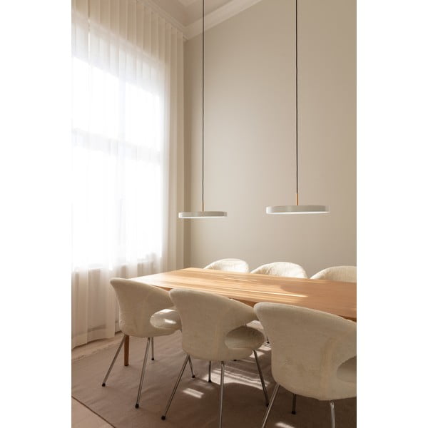 Krēmkrāsas LED piekaramā lampa ar regulējamu spilgtumu un metāla abažūru ø 43 cm Asteria Plus Medium – UMAGE-image-2