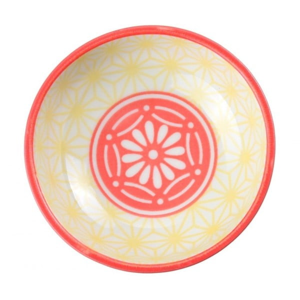 Dzeltena porcelāna bļoda Tokyo Design Studio Star, ⌀ 9,5 cm