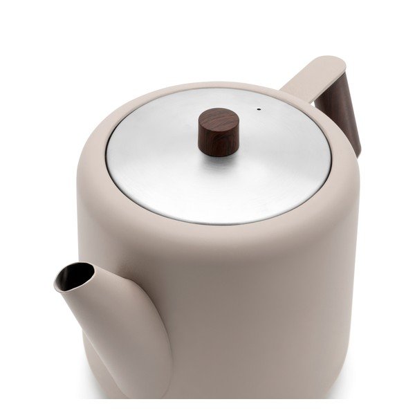 Bēša nerūsējošā tērauda tējkanna 1,1 l Duet Boston – Bredemeijer-image-2