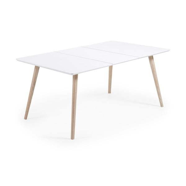 Izvelkams ēdamgalds ar papildu galda virsmu 90x140 cm Eunice – Kave Home-image-3