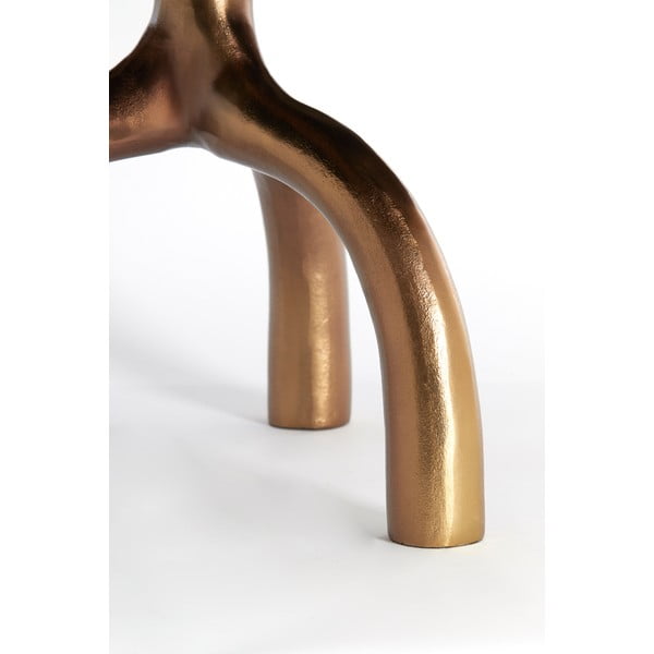 Bronzas krāsas/bēšs stikla apaļš žurnālgaldiņš ø 76 cm Mello – Light & Living-image-3