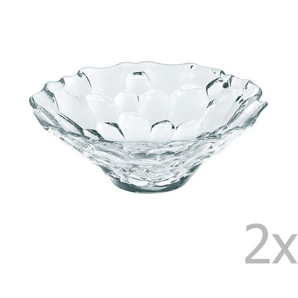 2 kristāla stikla trauku komplekts Nachtmann Sphere Bowl Set, ⌀ 15 cm