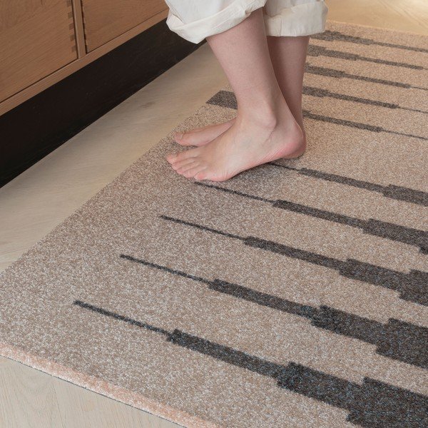 Bēšs mazgājams paklājs 70x150 cm Marker – Mette Ditmer Denmark-image-2