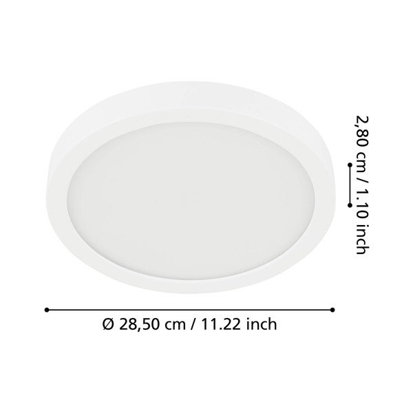 Balta LED griestu lampa FUEVA 5 – EGLO-image-3