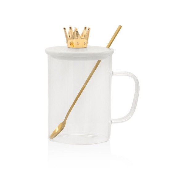 Balta stikla krūze – Hermia