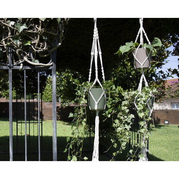 Tekstila ķēde puķu podiem ø 10 cm (augstums 120 cm) Macramé – Artevasi-image-3