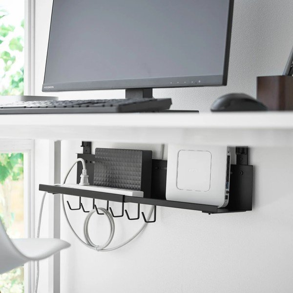 Melns metāla organizators vadiem Smart – YAMAZAKI-image-4