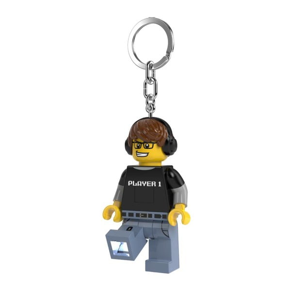 Atslēgu piekariņš ar lukturīti Player – LEGO®