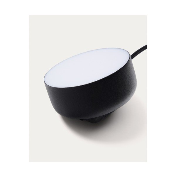 Melna metāla LED prožektora tipa lampa ø 8,5 cm Orey – Kave Home-image-3