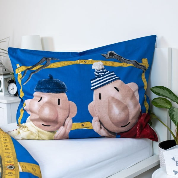 Vienguļamā kokvilnas bērnu gultas veļa 140x200 cm Pat a Mat – Jerry Fabrics-image-3