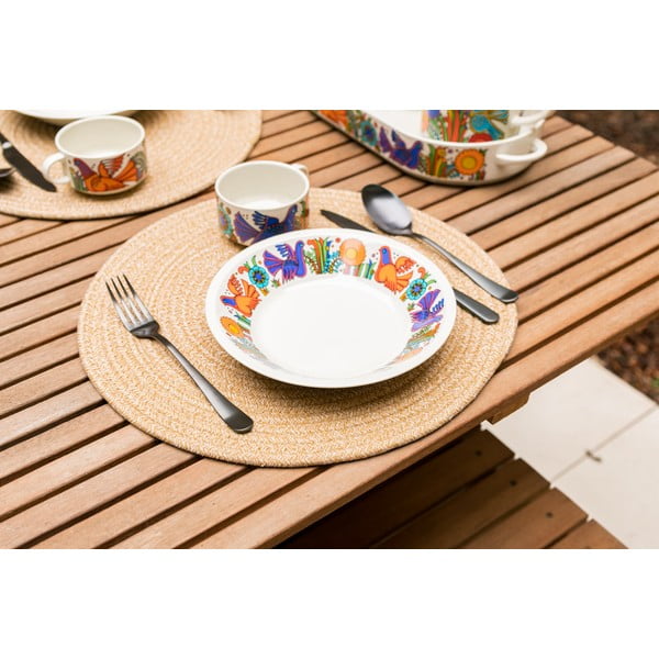 Dabīgs paliktnis ar kokvilnas maisījumu Tiseco Home Studio, ø 38 cm-image-1