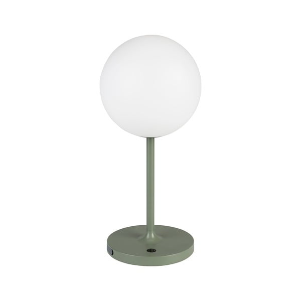 Zaļa galda lampa ar regulējamu spilgtumu (augstums 33 cm) Hub – White Label