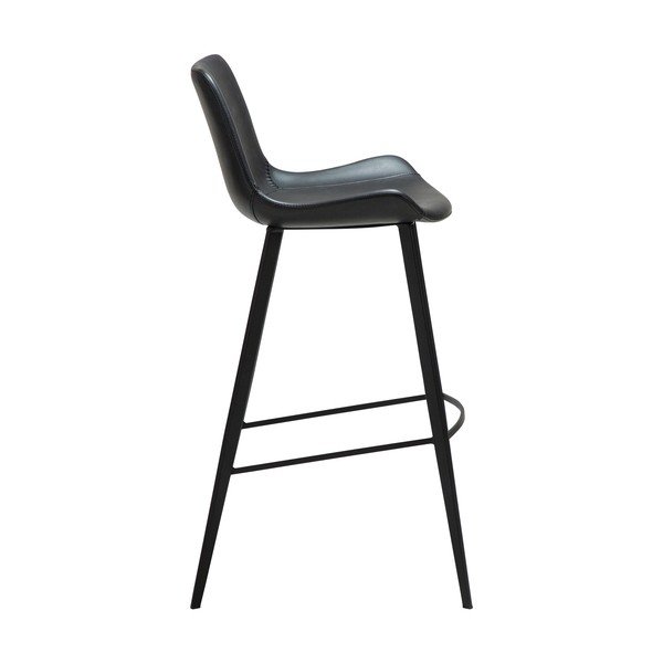 Melns bāra krēsls (sēdekļa augstums 74,5 cm) Hype – DAN-FORM Denmark-image-2