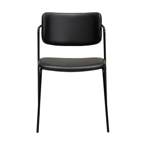 Melns mākslīgās ādas krēsls DAN-FORM Denmark Zed-image-3