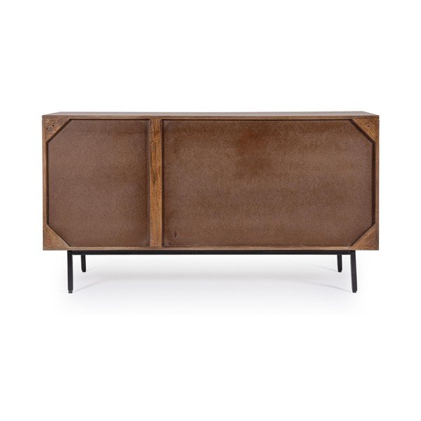 Dabīga toņa mango masīvkoka kumode 140x75x40 cm Tadita – Bizzotto-image-3