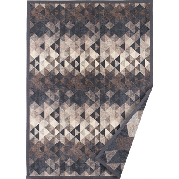 Pelēks divpusējs paklājs Narma Kiva, 80 x 250 cm