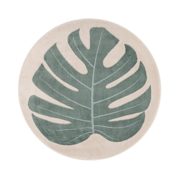 Zaļš/bēšs bērnu paklājs ø100 cm Deliciosa Malachite – FD