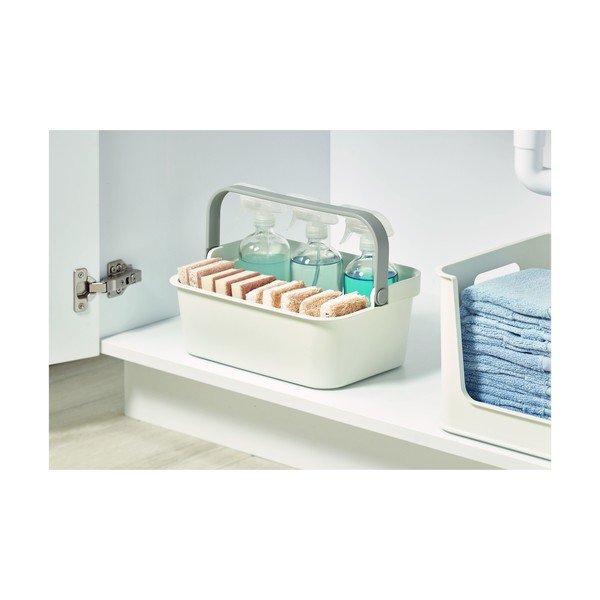 Balts uzglabāšanas grozs iDesign Eco Tote-image-4