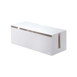 Balta kabeļu kaste YAMAZAKI Web Cable Box