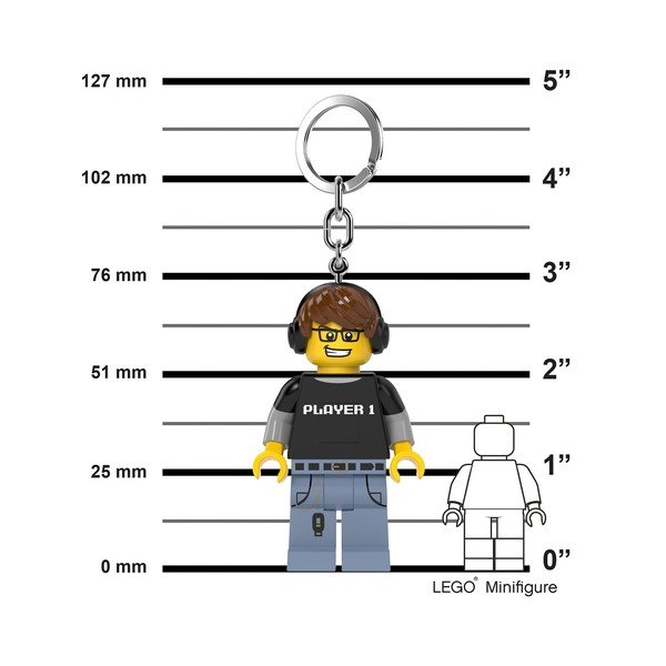 Atslēgu piekariņš ar lukturīti Player – LEGO®-image-4