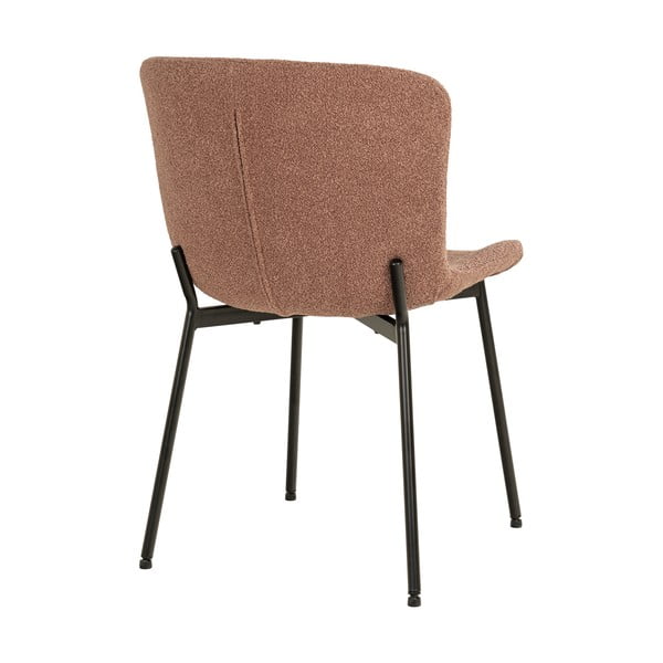 Ķieģeļu sarkani pusdienu krēsli (2 gab.) Maceda – House Nordic-image-3