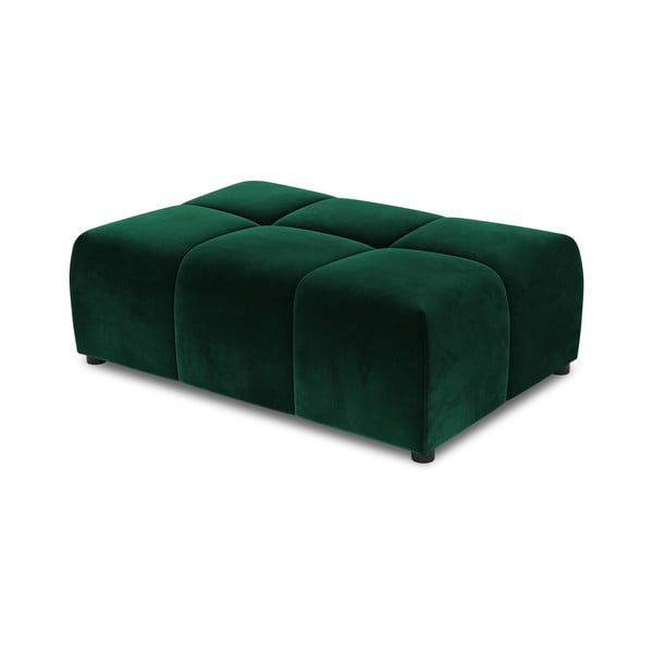 Zaļš samta dīvāna modulis Rome Velvet – Cosmopolitan Design 