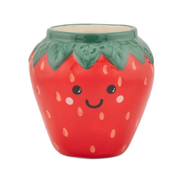 Keramikas puķu poda apvalks ø 10 cm Strawberry – Sass & Belle
