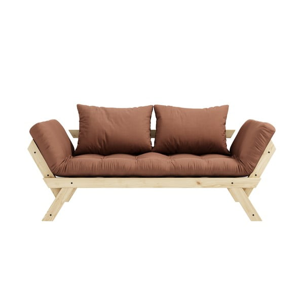 Izvelkamais dīvāns Karup Design Bebop Natural Clear/Clay Brown