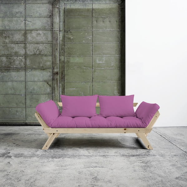 Mainīgs dīvāns Karup Bebop Natural/Taffy Pink