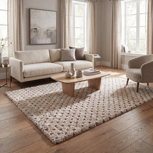 Bēšs paklājs 120x170 cm Ember – Universal-image-1