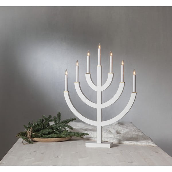 Balts Ziemassvētku gaismas dekors Anno – Star Trading-image-1