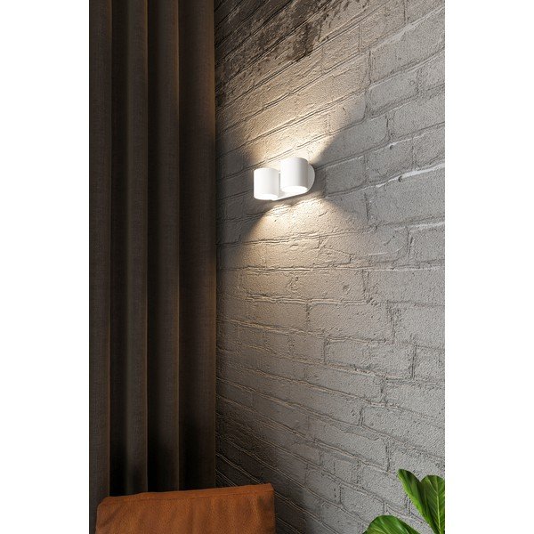 Balta sienas lampa Solux Roda-image-4