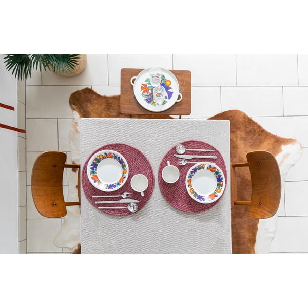 Dabīgs paliktnis ar kokvilnas maisījumu Tiseco Home Studio, ø 38 cm-image-4