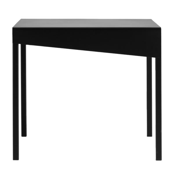 Custom Form Obroos melns kafijas galdiņš, 50 x 50 cm