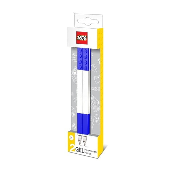 2 zilu LEGO® želejas pildspalvu komplekts
