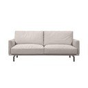 Bēšs dīvāns no šenila auduma 214 cm Galene – Kave Home