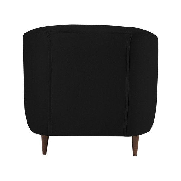 Melns samta krēsls Kooko Home Glam-image-3